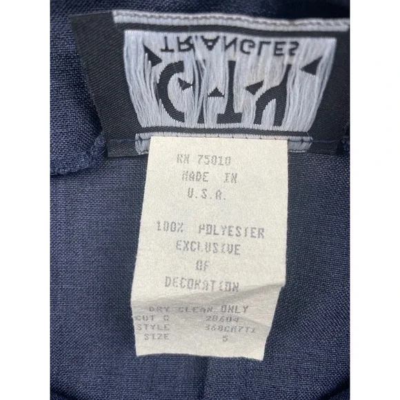 City Triangles Navy Blue Floral Print Square‎ Neck Mini Dress Size S - Picture 12 of 14